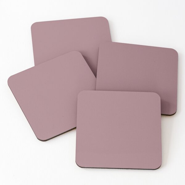 Item preview, Muted Retro Soft Mauve Solid Pure Color designed and sold by ViewerEqualsPhoton.