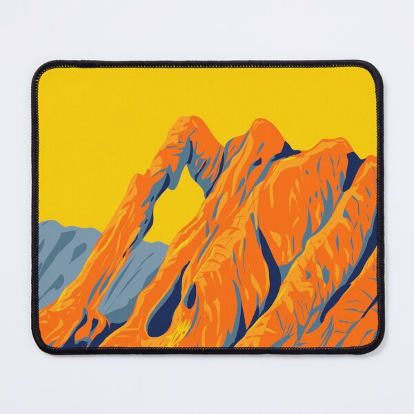 Item preview, Valley of Fire State Park with Red Sandstone Formations the Aztec Sandstone Overton Nevada USA WPA Poster Art designed and sold by patrimonio.