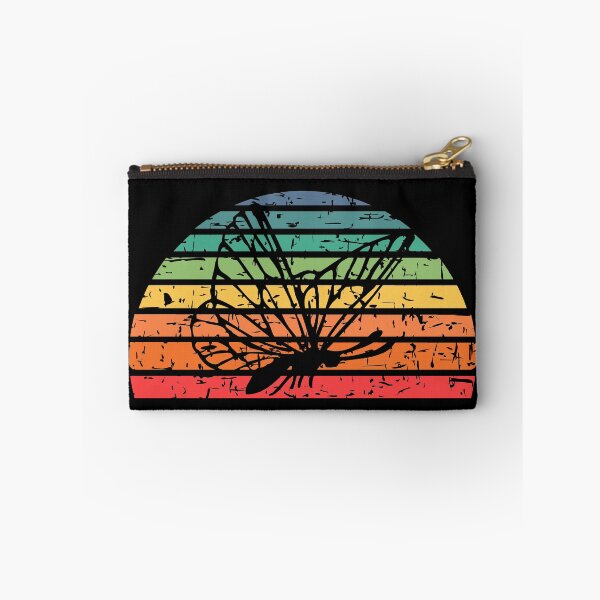 Item preview, Retro Rainbow Sunset Butterfly Distressed by Boo-da-chay designed and sold by Boo-da-chay.
