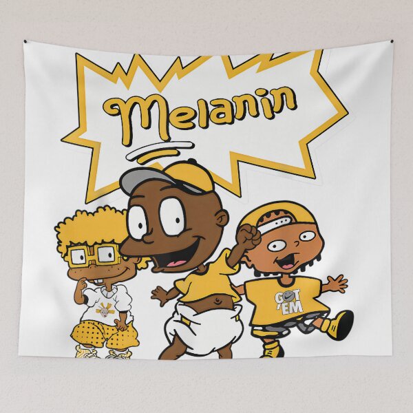 Item preview, Rugrats Melanin Kids Shirt, Black Rugrats Shirt, Melanin Rugrats Shirt, Black History Month Shirt designed and sold by ruangaoabcd97.