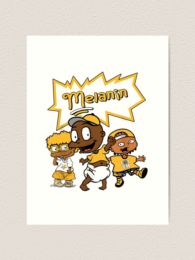 melanin rugrats shirt