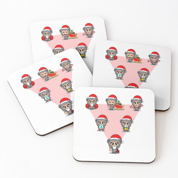 Item preview, Monkey Christmas designed and sold by GreyWolfPack.