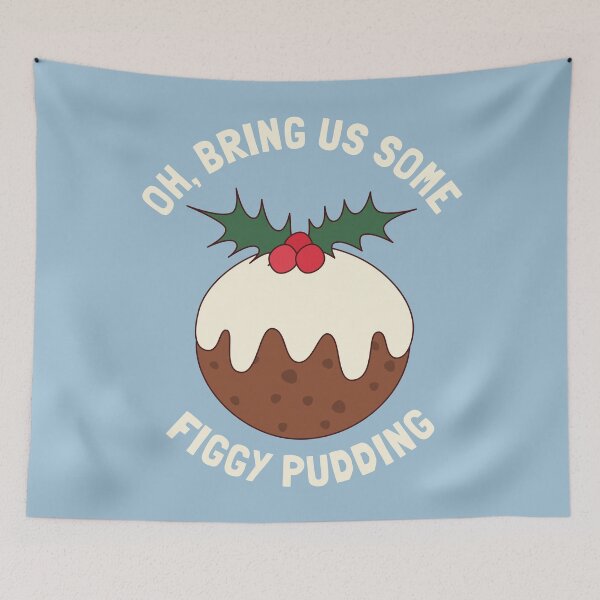 Item preview, Oh Bring Us Some Figgy Pudding Cream designed and sold by cashewdays.