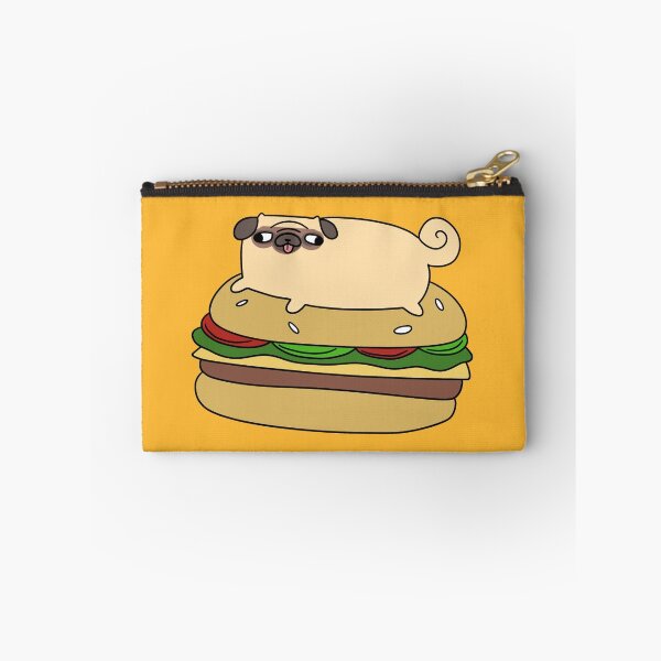 Item preview, Pug Laying on Giant Hamburger designed and sold by SaradaBoru.
