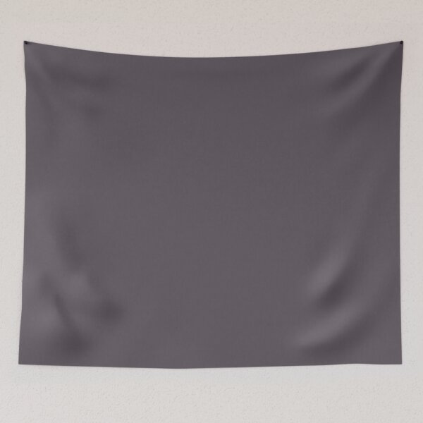 Item preview, Muted Retro Raisin Purple Solid Pure Color designed and sold by ViewerEqualsPhoton.