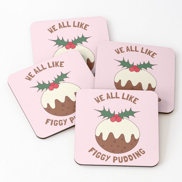 Item preview, We All Like Figgy Pudding Brown designed and sold by cashewdays.