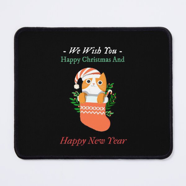 Item preview, We Wish You Happy Christmas And Happy New Year - Cute Christmas Pet | Merry Christmas designed and sold by Polariszero.