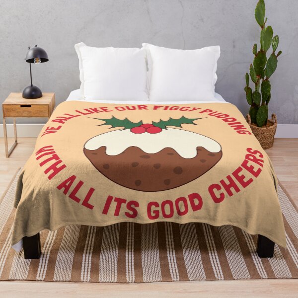 Item preview, We All Like Our Figgy Pudding Good Cheers designed and sold by cashewdays.