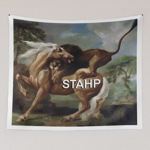 Item preview, Lion Attack designed and sold by KristaZed.