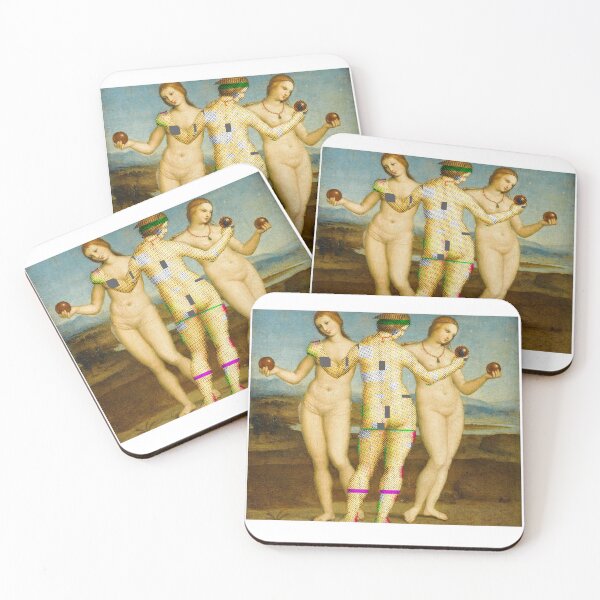 Item preview, Three Graces Pixel Glitch  designed and sold by KristaZed.