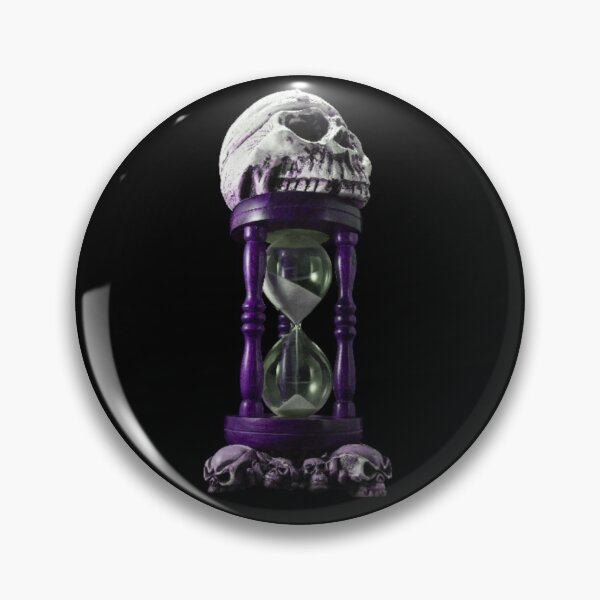 Item preview, Hourglass with Skulls designed and sold by Ninjakandy.