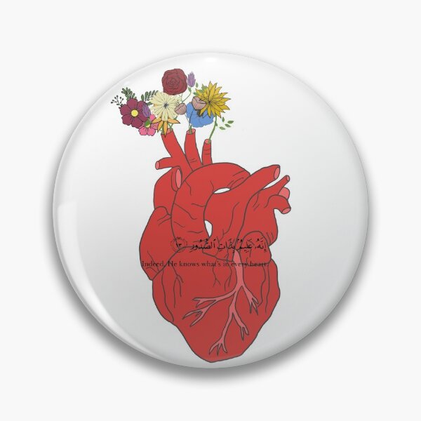 Item preview, Quran Ayah “Indeed, He knows what’s in every heart.  designed and sold by Asma-Musleh.