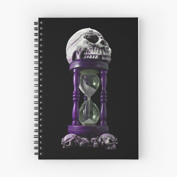 Item preview, Hourglass with Skulls designed and sold by Ninjakandy.