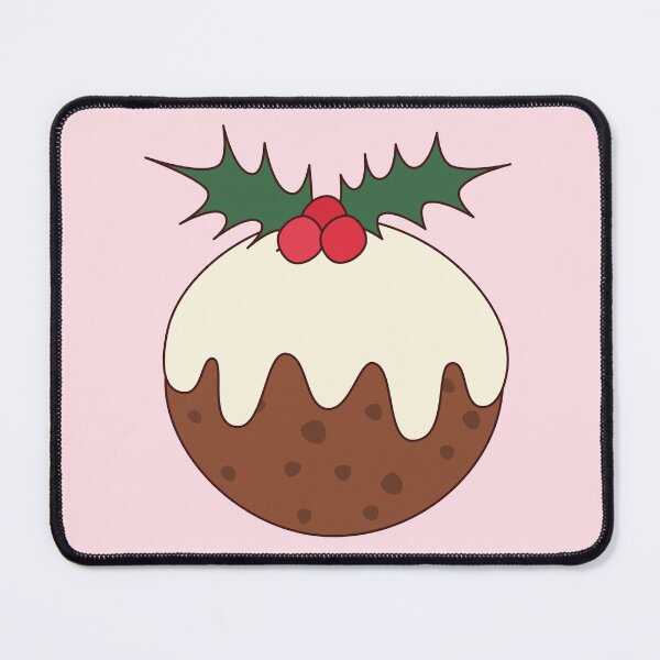 Item preview, Iced Christmas Pudding Figgy Pudding Plum Pudding Holly designed and sold by cashewdays.