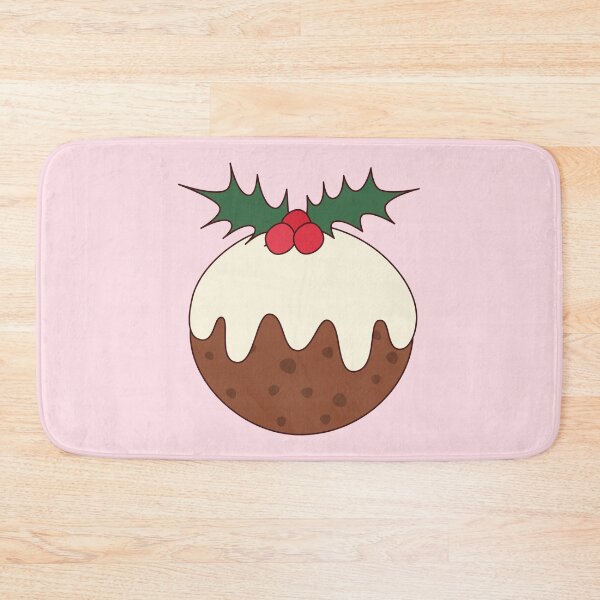 Item preview, Iced Christmas Pudding Figgy Pudding Plum Pudding Holly designed and sold by cashewdays.