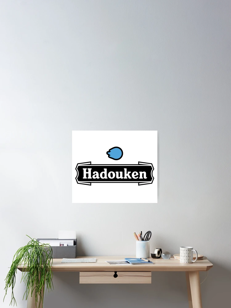 Thumbnail 2 of 3, Poster, Hadouken designed and sold by Sakuga Drip.