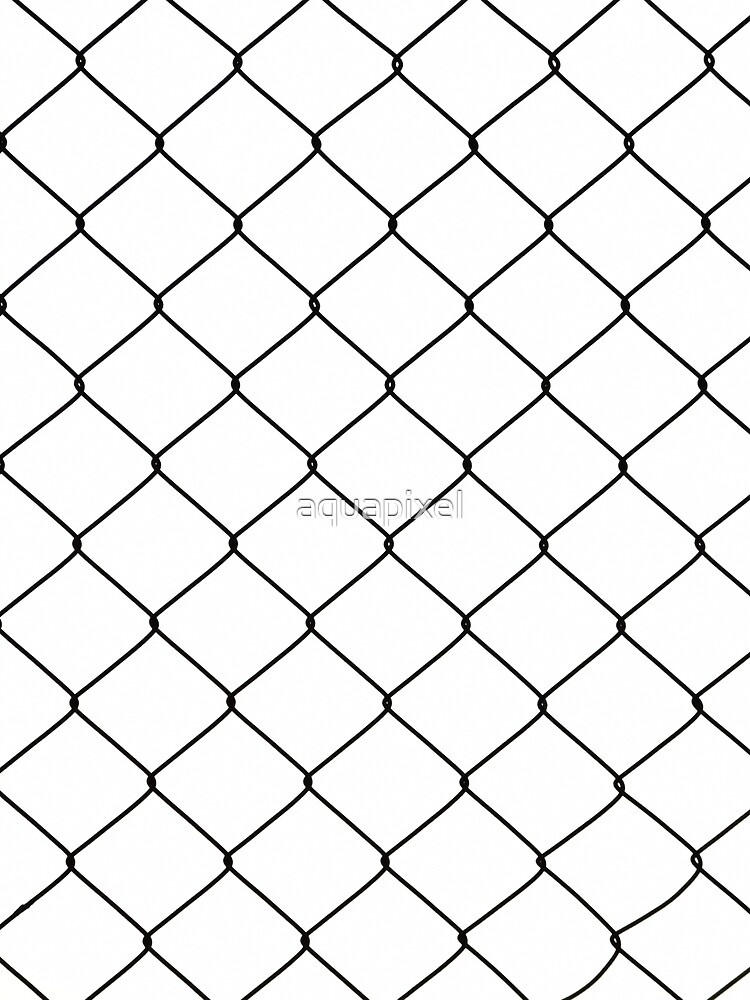 The metal net. Black and white netting Drawstring Bag for Sale by aquapixel