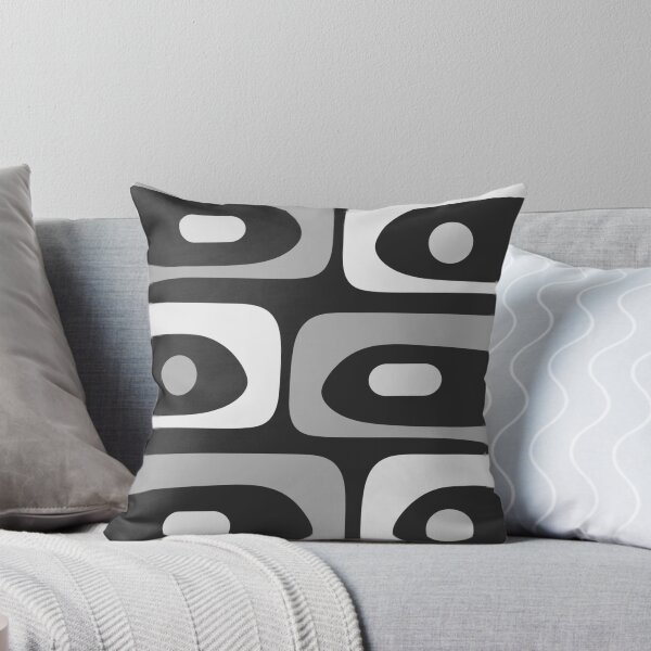 Item preview, Mid-Century Modern Piquet Minimalist Abstract Pattern in Grey designed and sold by kierkegaard.