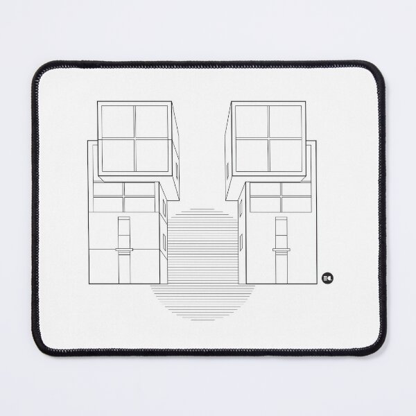 Tadao Ando, 10x10 House Graphic Line Drawing Canvas Print for Sale by  Emma Coast