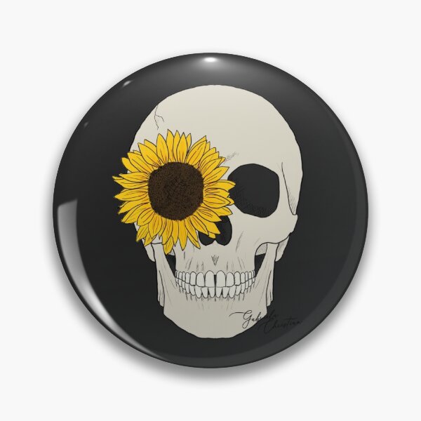 Item preview, SkullFlower designed and sold by Gabriela Dipak.
