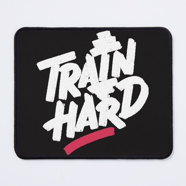 Item preview, Train Hard. Gym. Motivational. Handwritten. designed and sold by AlexGorka.