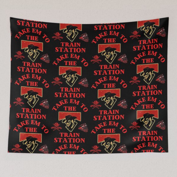 Item preview, Take Em To The Train Station  designed and sold by WoodburyLake.