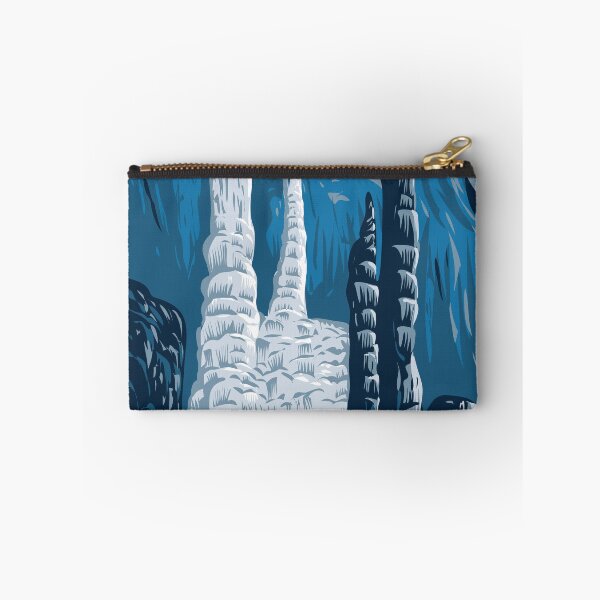 Item preview, Lewis and Clark Caverns State Park Interior of Limestone Cave System Jefferson County Montana USA WPA Poster Art designed and sold by patrimonio.