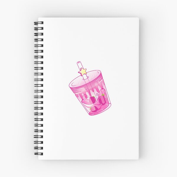 Item preview, KAWAII STRAWBERRY BOBA designed and sold by DiscoVibes.