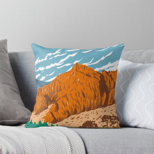 Item preview, Tower Rock State Park Entrance to Missouri River Canyon in Adel Mountains Volcanic Field Montana USA WPA Poster Art designed and sold by patrimonio.