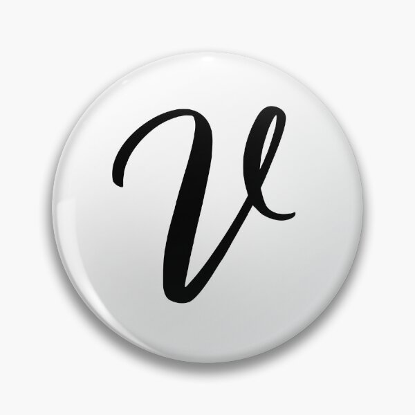 Aperçu de l'œuvre Lettre V créée et vendue par sticker-vault.