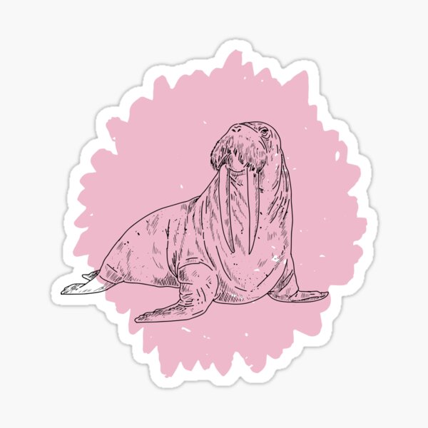 Item preview, Abstract Walrus designed and sold by 2-Of-A-Kind.