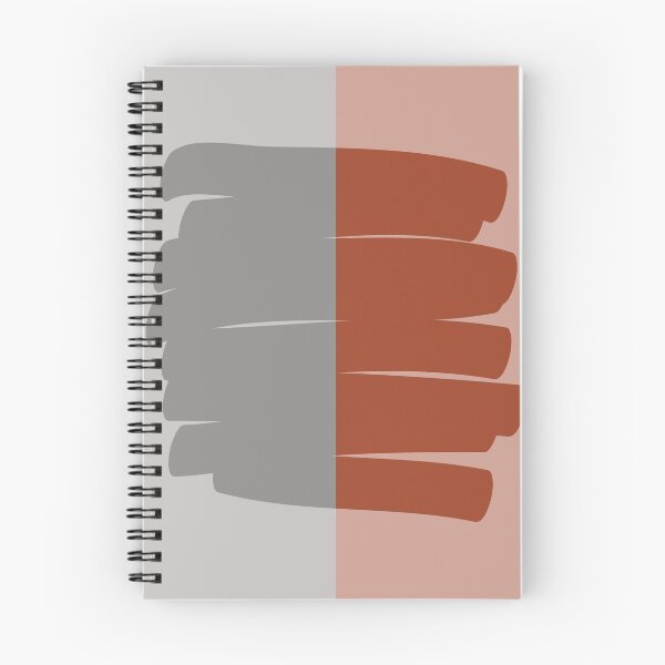 Item preview, Cinnamon orange and gray minimalist designed and sold by Ninaeva.