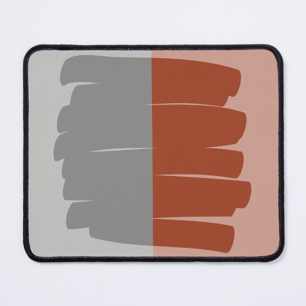 Item preview, Cinnamon orange and gray minimalist designed and sold by Ninaeva.