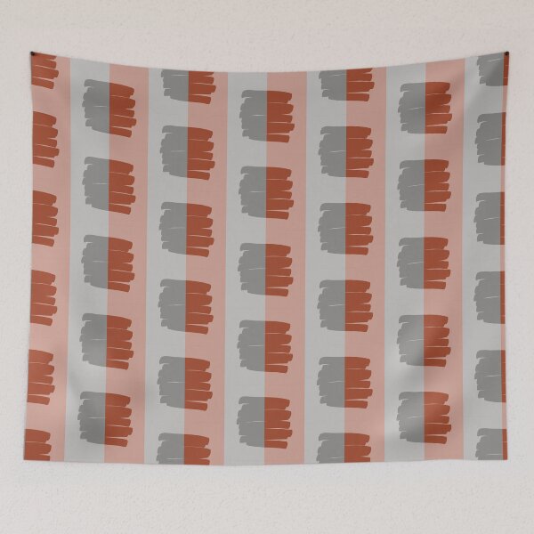 Item preview, Cinnamon orange and gray minimalist designed and sold by Ninaeva.