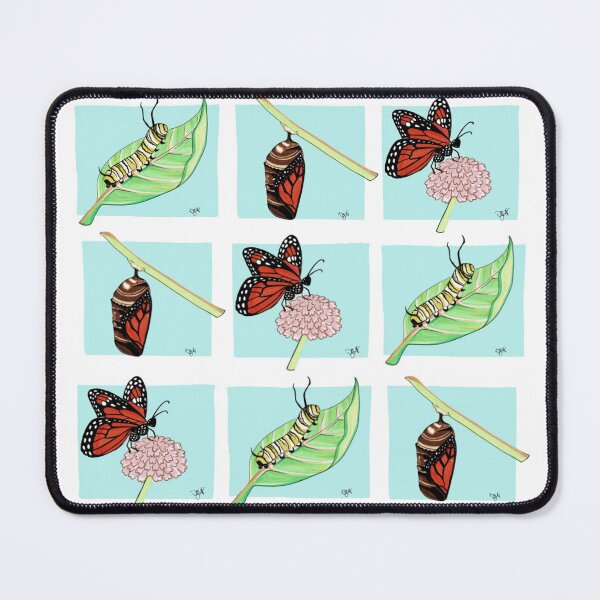 Item preview, life cycle of a monarch butterfly designed and sold by eyerobertson.