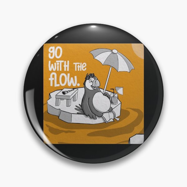 Item preview, A puffin floating on the ice   designed and sold by KIINcreations.