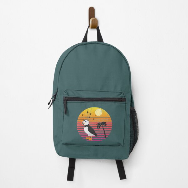 Item preview, Atlantic puffin retro vintage sunset gift designed and sold by KIINcreations.