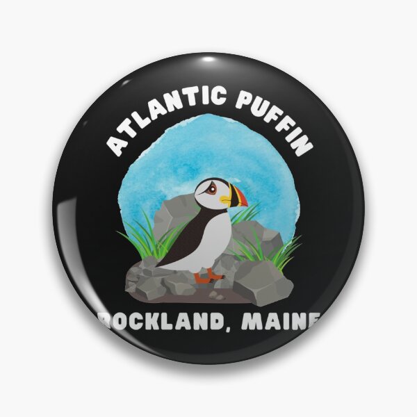 Item preview, Atlantic Puffin Rockland Maine   designed and sold by KIINcreations.