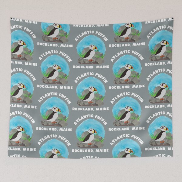 Item preview, Atlantic Puffin Rockland Maine   designed and sold by KIINcreations.