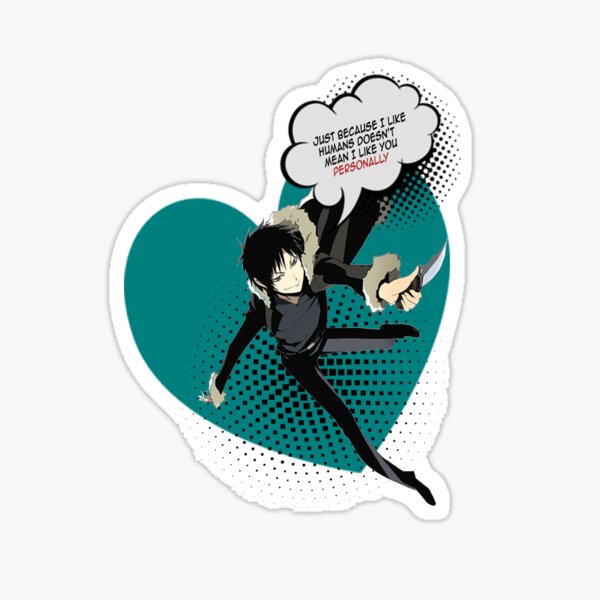 Item preview, Izaya Orihara designed and sold by Aoko.