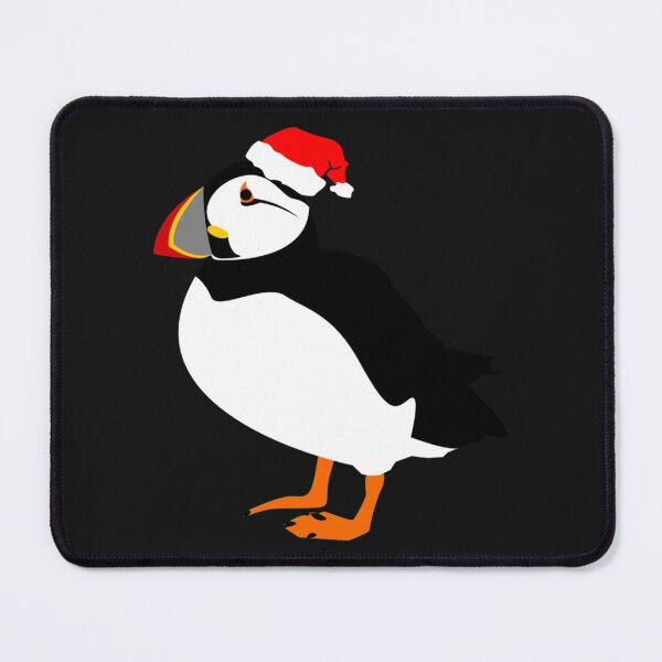 Item preview, Farne Island Christmas Puffin in a Santa hat   designed and sold by KIINcreations.