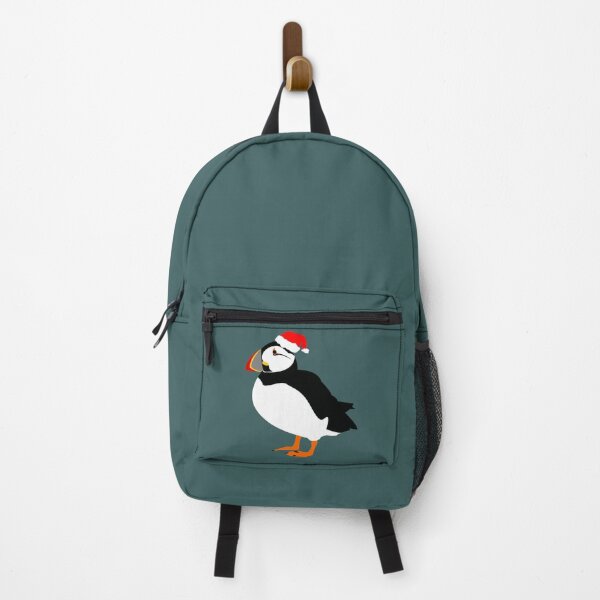 Item preview, Farne Island Christmas Puffin in a Santa hat designed and sold by KIINcreations.