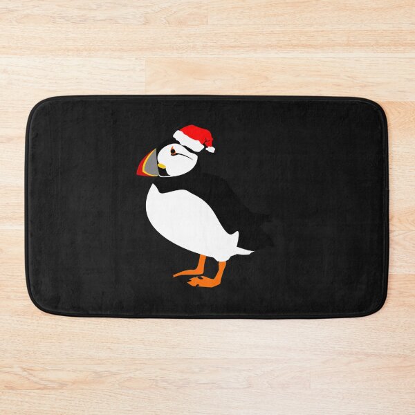 Item preview, Farne Island Christmas Puffin in a Santa hat   designed and sold by KIINcreations.
