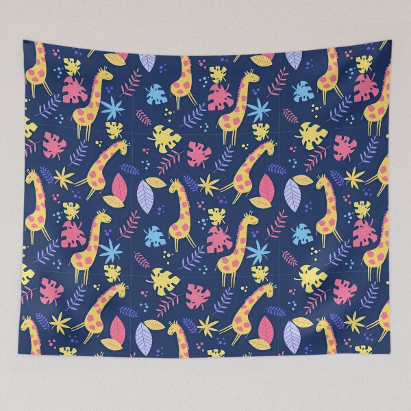 Item preview, Multicolor Giraffe Leaves  designed and sold by LeesePink.