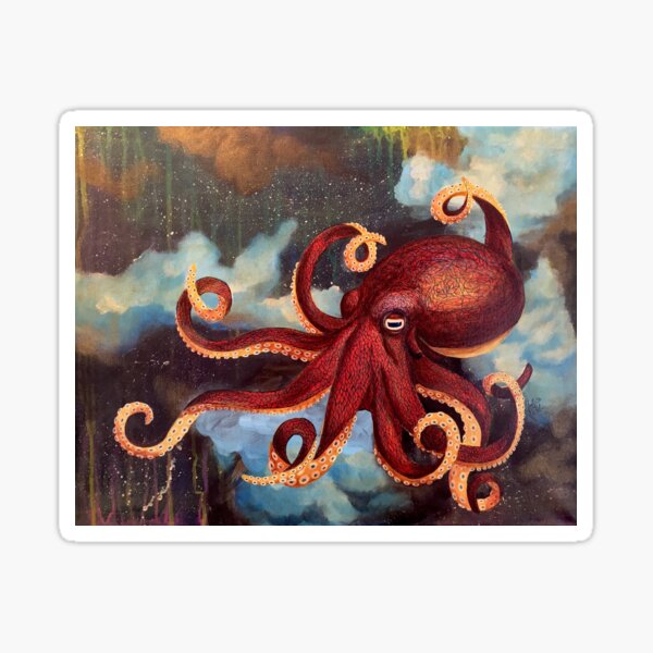 Octopus Dream Sticker