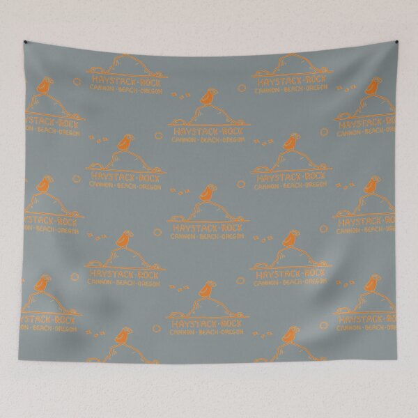Item preview, Haystack Rock Stylized Tufted Puffin Design   designed and sold by KIINcreations.