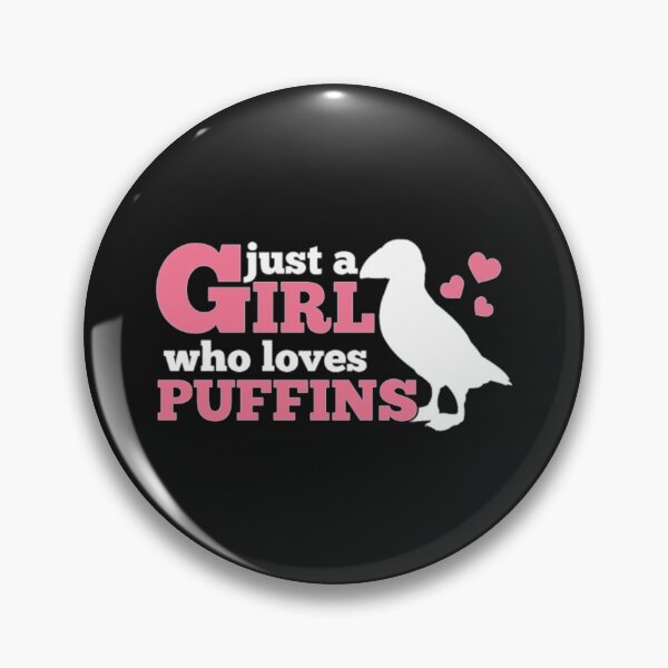 Item preview, Just Girl Loves Puffin Gift Premium  designed and sold by KIINcreations.