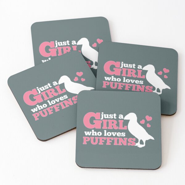 Item preview, Just Girl Loves Puffin Gift Premium  designed and sold by KIINcreations.