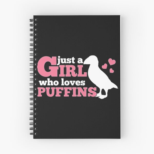 Item preview, Just Girl Loves Puffin Gift Premium  designed and sold by KIINcreations.