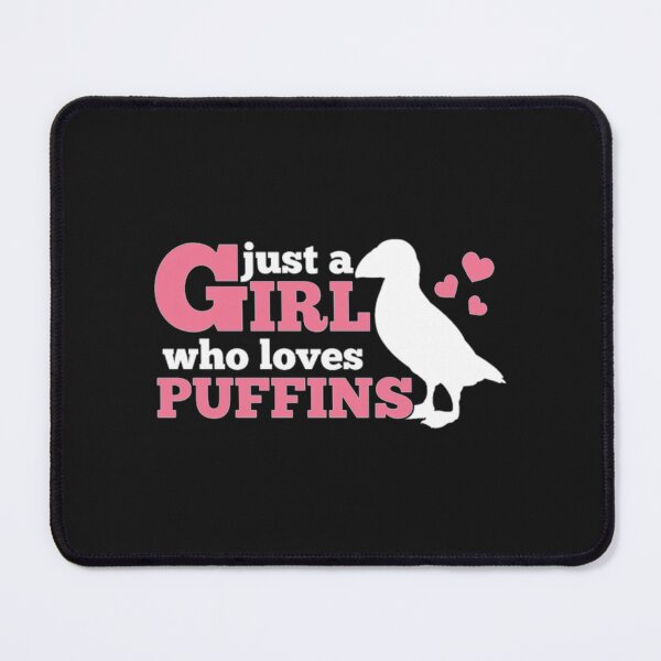 Item preview, Just Girl Loves Puffin Gift Premium  designed and sold by KIINcreations.